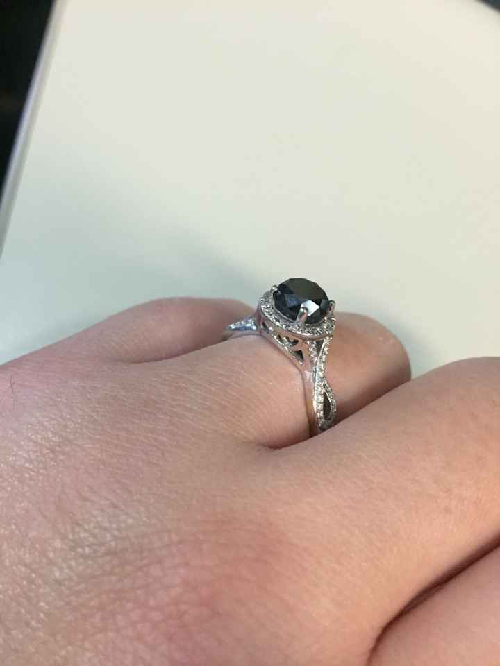 What is your engagement ring made of? - 1