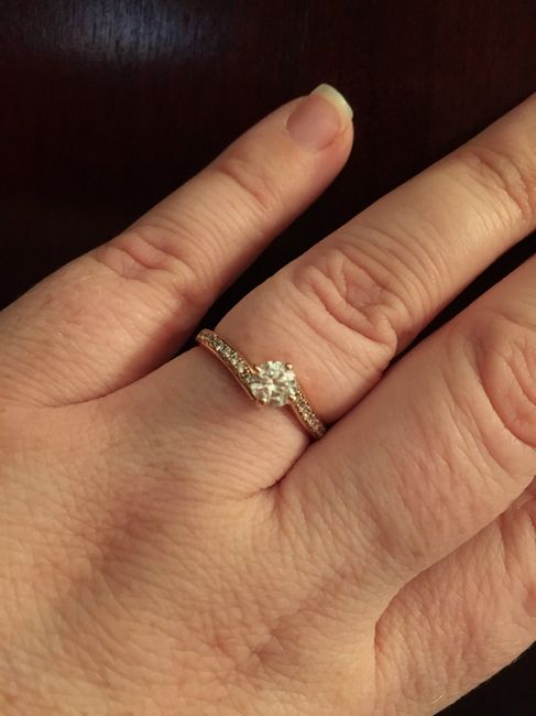 Your Engagement Ring:  Total Surprise, Some Input, or Picked it Out Yourself?? - 2