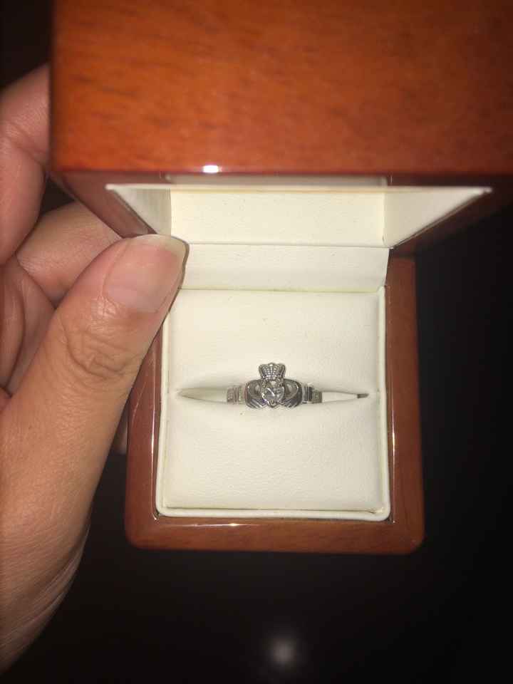 What ring did he choose? - 2