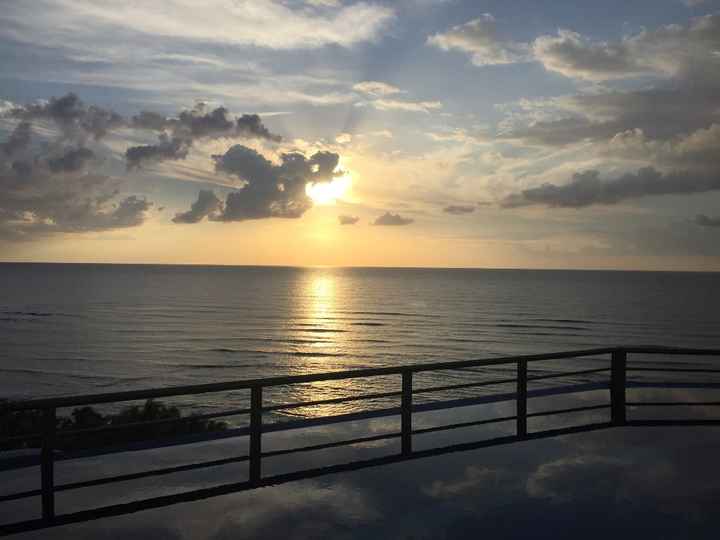 Sunrise from our Room