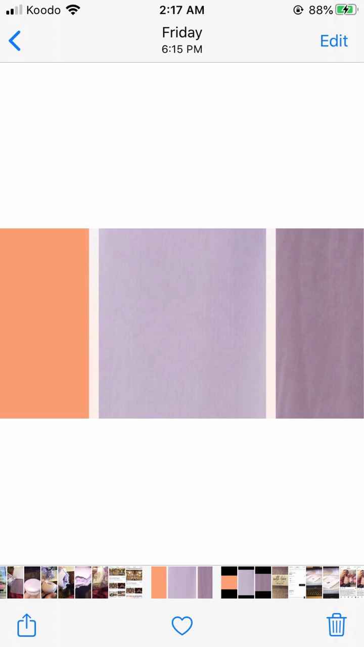 Picking Your Wedding Colours - 1