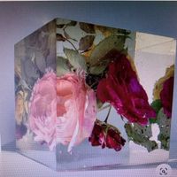Epoxy resin wedding bouquet - 1