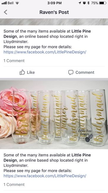 Moh, Bridesmaids & Flower Girls Gift Ideas? 1