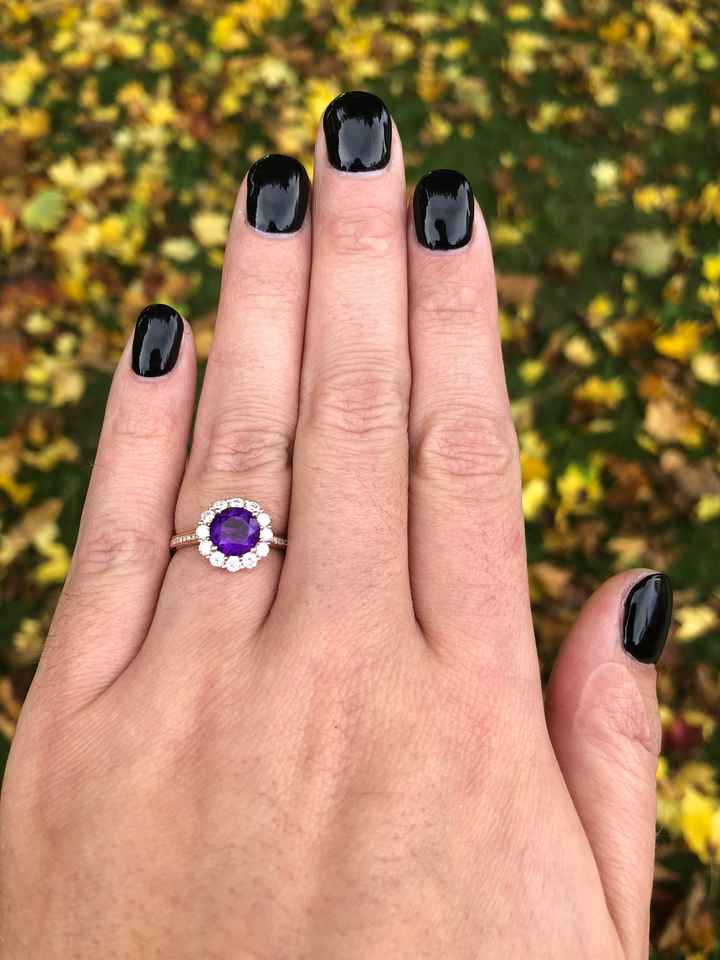 Let's see the engagement rings! - 1