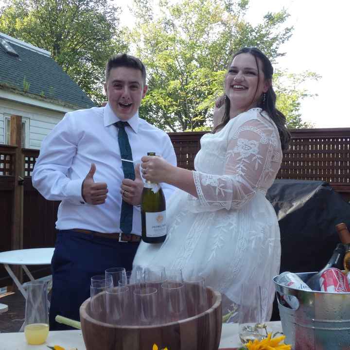 We got married! - 1