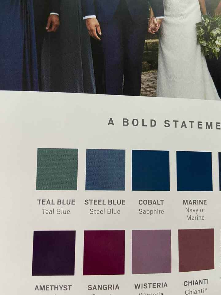 Cobalt blue bridesmaid dresses david bridal new arrivals