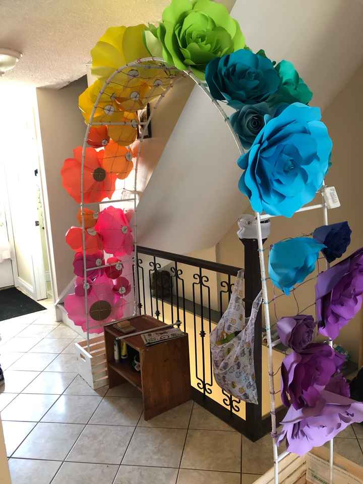 How many colours in your wedding colour palette? - 1