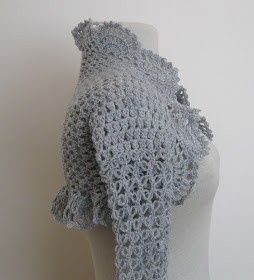 Shawl over wedding dress - 2
