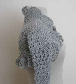 Shawl over wedding dress - 2