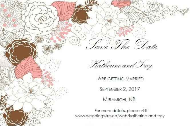 Save the dates - 1