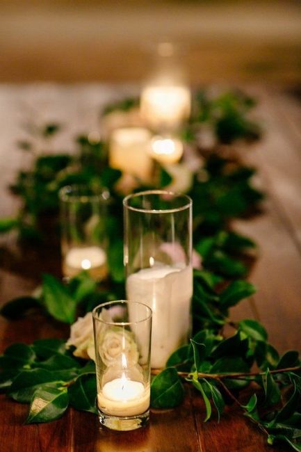 Table Candles. 