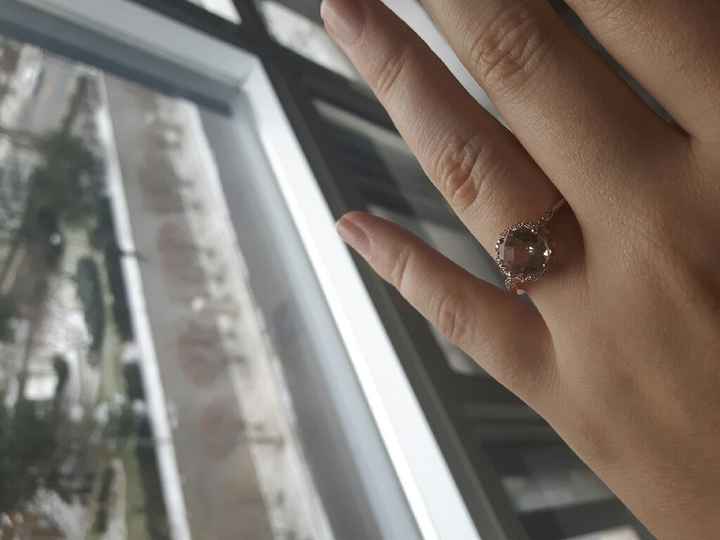 What is your engagement ring made of? - 1