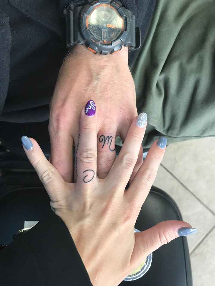 78 Wedding Ring Tattoos That Will Symbolize Your Love | Spiritustattoo.com  | Ring finger tattoos, Wedding band tattoo, Tattoo wedding rings