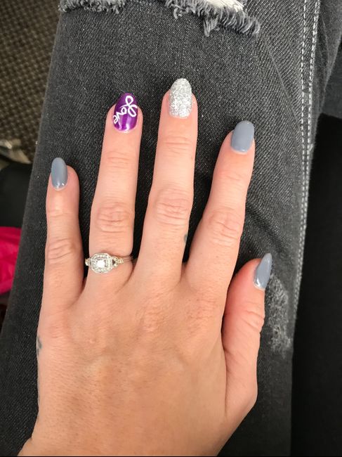 Wedding Nails are Done! 1