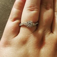 Gold Engagement Ring - 1