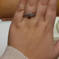 Gold Engagement Ring - 3