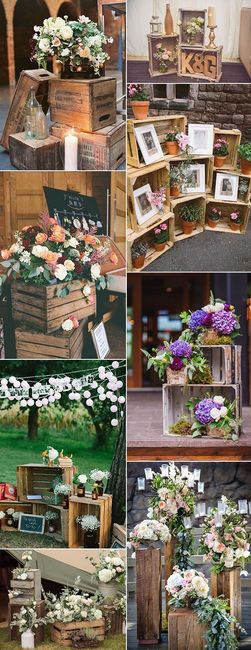 Rustic crates