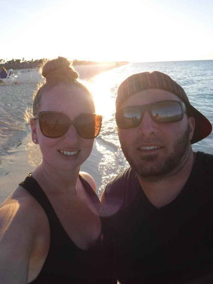 2018 Couple days after getting engaged on this beach!