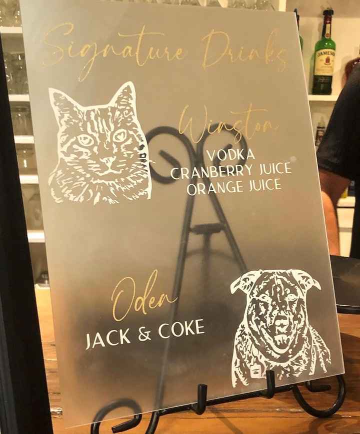 Acrylic signs - 1