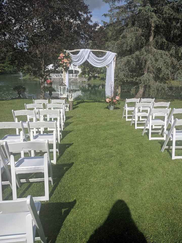 Outdoor Wedding Ceremony & Reception - 1