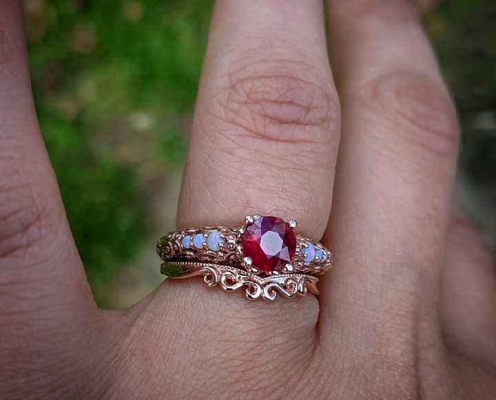 Ladies, Let's See the Custom Rings! - 1