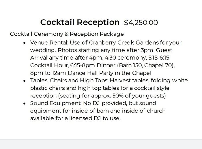 Wedding Venue Cost 1