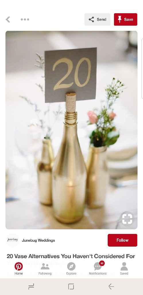 Table Number Ideas - 1
