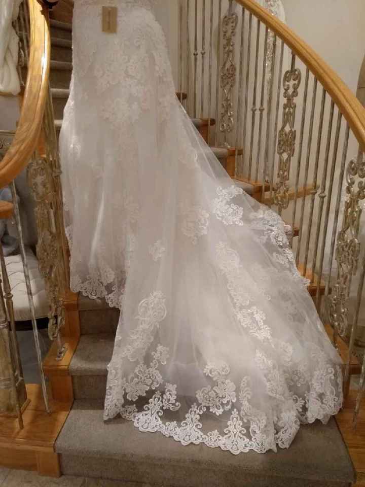 What do you love most about your wedding dress? - 2