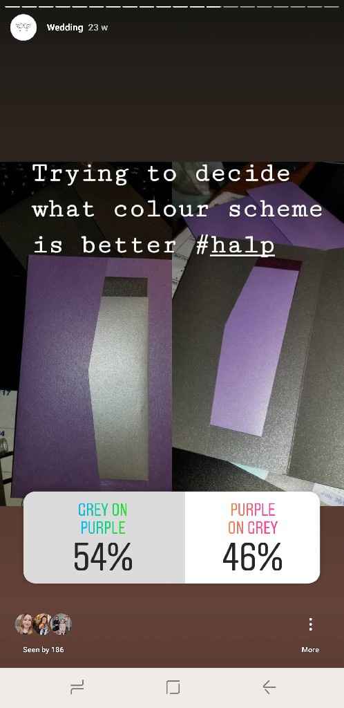 What colours are you using in your wedding decor? - 5