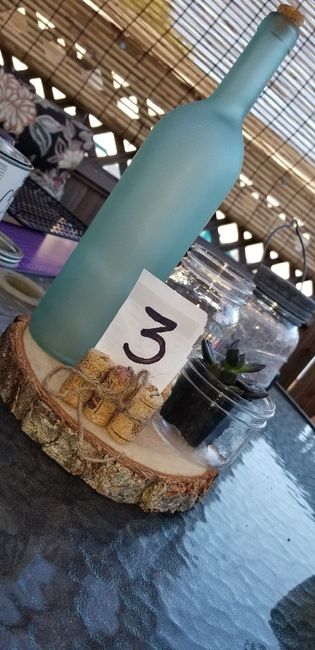 Table Number Holder 2