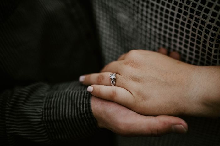 Is your engagement ring new or a family heirloom? - 1