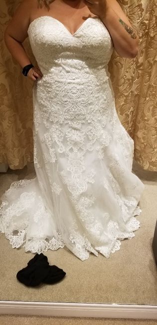 What do you love most about your wedding dress? 16