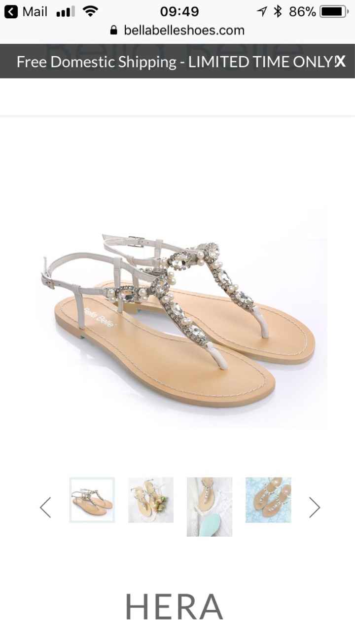  Help! Where is a good place to buy wedding shoes?? - 1