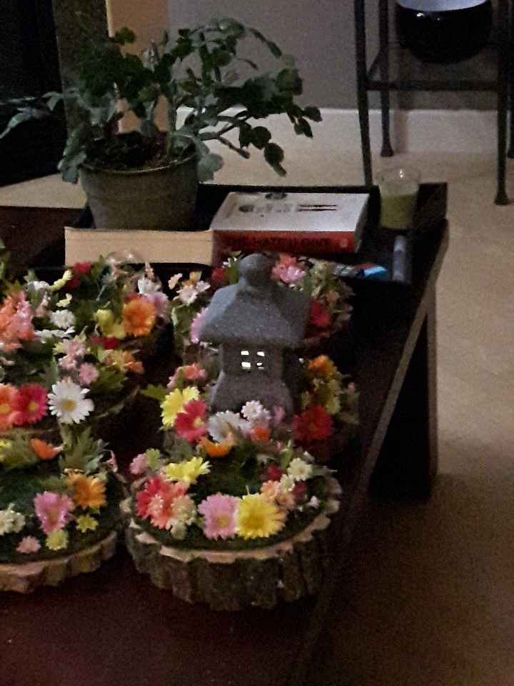 Center Pieces completed - 2