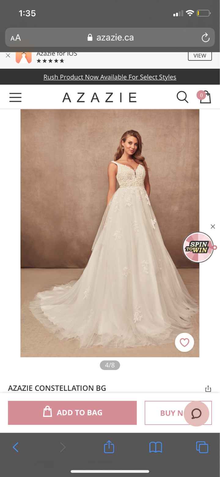Show me your wedding dresses!! - 1