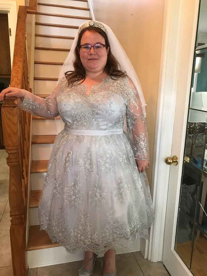 Plus size Elopement Dress - 1