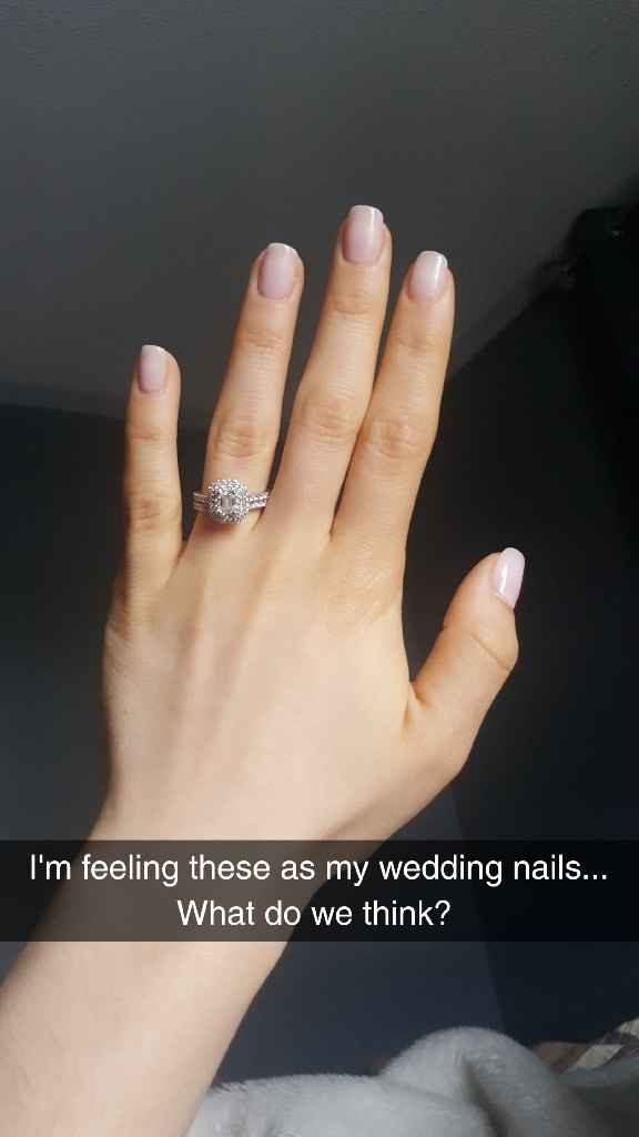 Bridal Nails - What Colour Polish? - 1