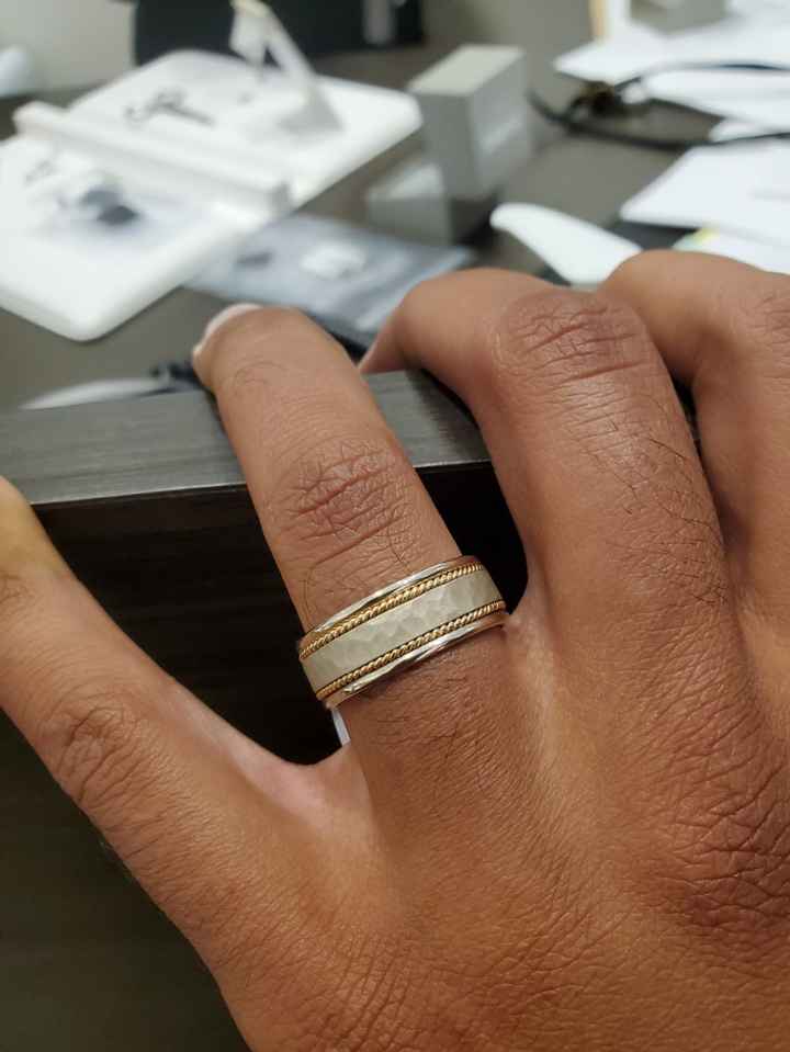FH's wedding band