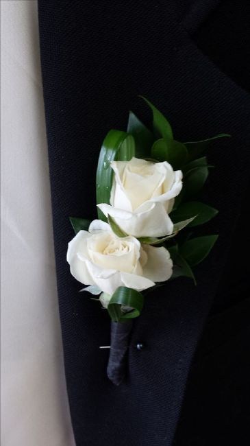 Boutonnieres - floral or non floral? - 1