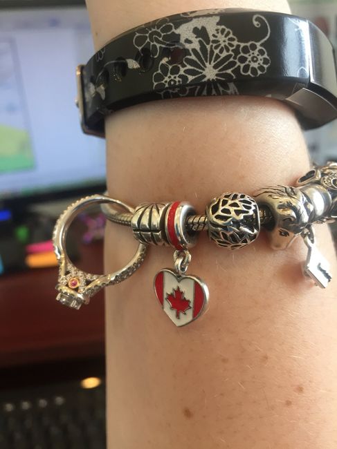 In what order do you wear your rings? 2