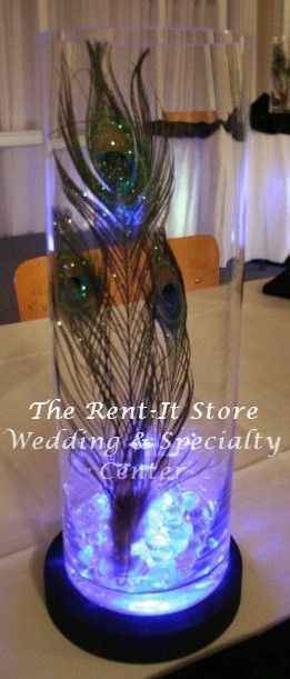 Centrepiece 3 LED light under rocks