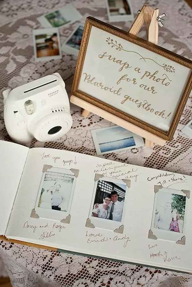 Instant Photo Guest book