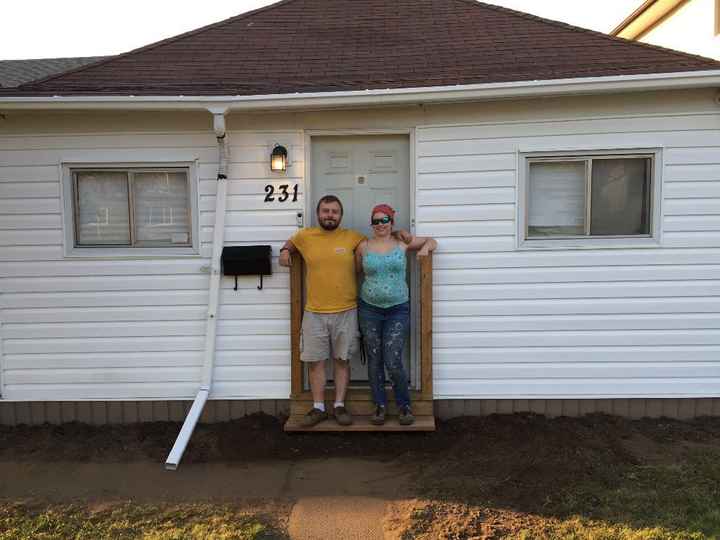 May 2019 after replacing siding on our house