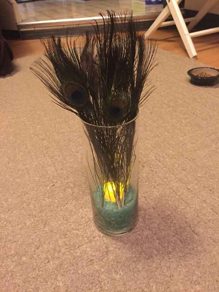 Turquoise Centrepiece