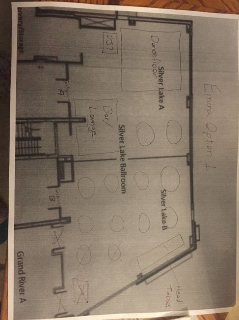 Help figuring out layout for reception room 1