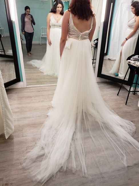 What do you love most about your wedding dress? 2