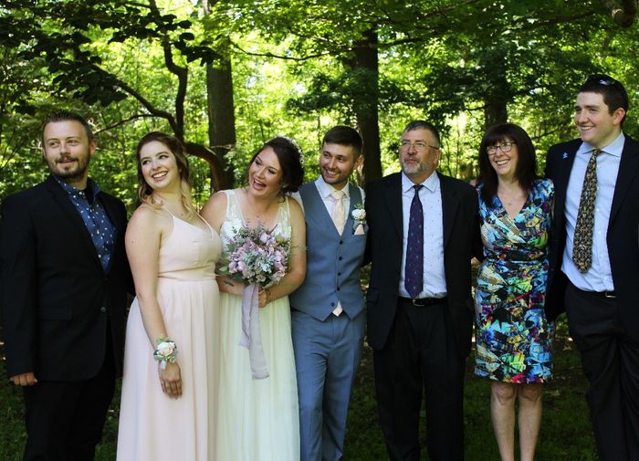 One wedding down, one more to go! 3