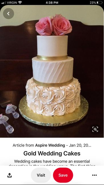 How many... cake tiers? 2