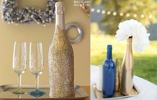 What containers are you using for your centerpieces? 17