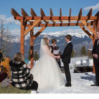 We cancelled our wedding on Monday & got married wednesday - 4